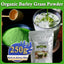 HelloYoung Unsweetened Premium Organic Barley Grass Powder 250g Mix into Smoothie or Juice I RAW, GREENISH LIKE LEAVES, NO PRESERVATIVE,NON GMO