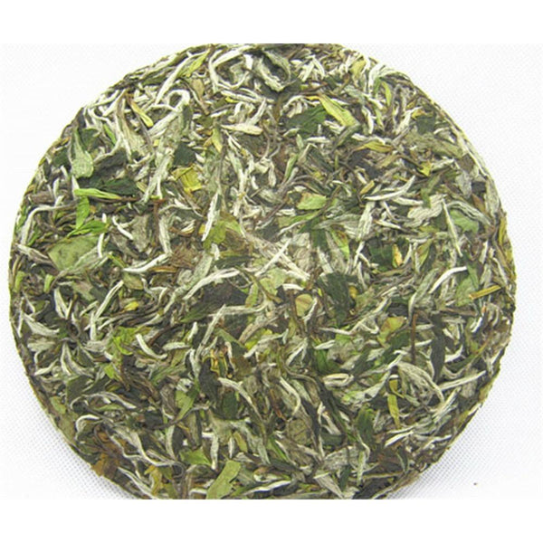 HelloYoungTea Sessile Silver Needle White Tea Cake Chinese Puer 350g