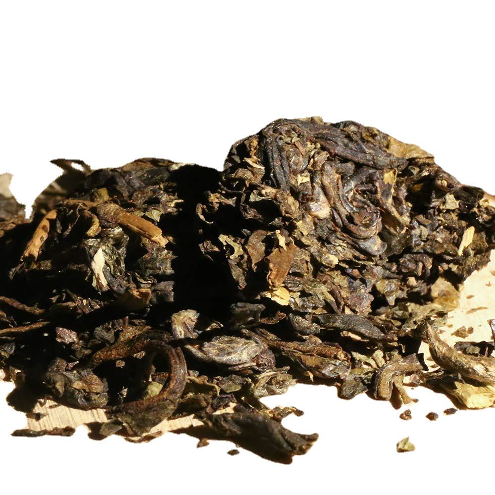 HelloYoungTea Laocang Raw Pu'er Tea 500g 2015 Sticky Rice Aroma