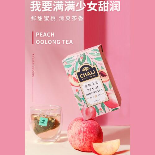 HelloYoungTea Peach Oolong Tea hot cold brew tea fruit tea 3g*15bags