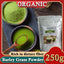 HelloYoung Organic Barley Grass Powder 250g, Green Superfood for Smoothie, Shakes and Salads Support Immune System and Digestion, Vegan