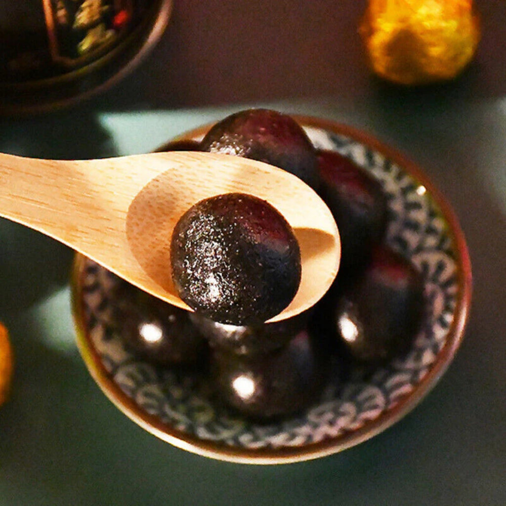 Black Sesame Balls Top-Grade Health Herbal Pills Heizhima Chinese Casual Snack