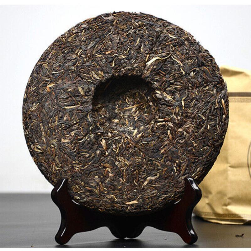 HelloYoungTea Yunnan Mengku Big Leaf Pu'er Tea Pu-erh Cake 2014 500g Raw Cha Imperial Puer Tea