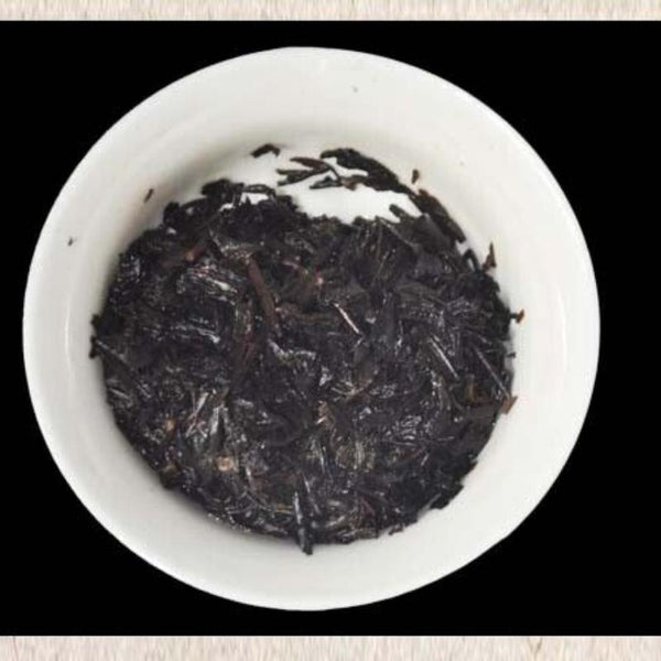 HelloYoungTea Wuzhou Liu Pao Tea Black Tea Aged Dark Tea Liubao Tea Cake Liu Bao HEI CHA 500g