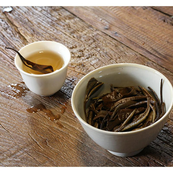 HelloYoungTea 2023 Premium Yunnan Tea Moonlight White Tea loose leaf China Cha 60g