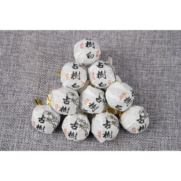 HelloYoungTea 500g Yunnan Ancient White Tea Longzhu Tuo Tea Sweet Than Iceland Boiled Steeped