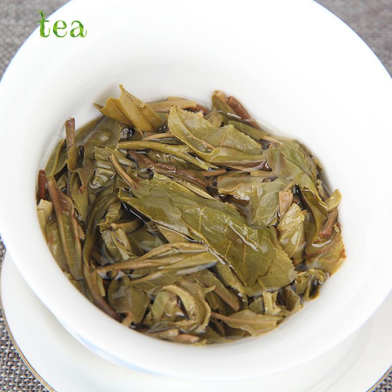 HelloYoungTea Manzhuan Raw Pu'er Tea, 357g, Six Famous Ancient Tree Mountains, Yunnan Manzhuan Shengpu'er "Seven Sons" Tea Cake