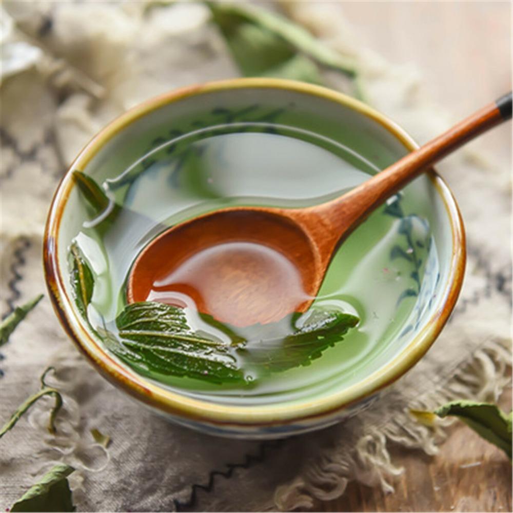 HelloYoungTea Organic Chinese Green Tea Loose Leaf Natural Stevia Sweet Herbal Drink