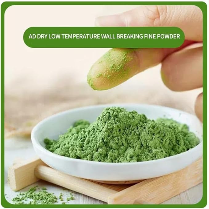 HelloYoung Barley Grass Powder 100% Pure & Organic Organic Barley Grass Powder Pure Organic Barley for Women and Men 250g Non-GMO Gluten-Free Soy-Free Vegan & Paleo
