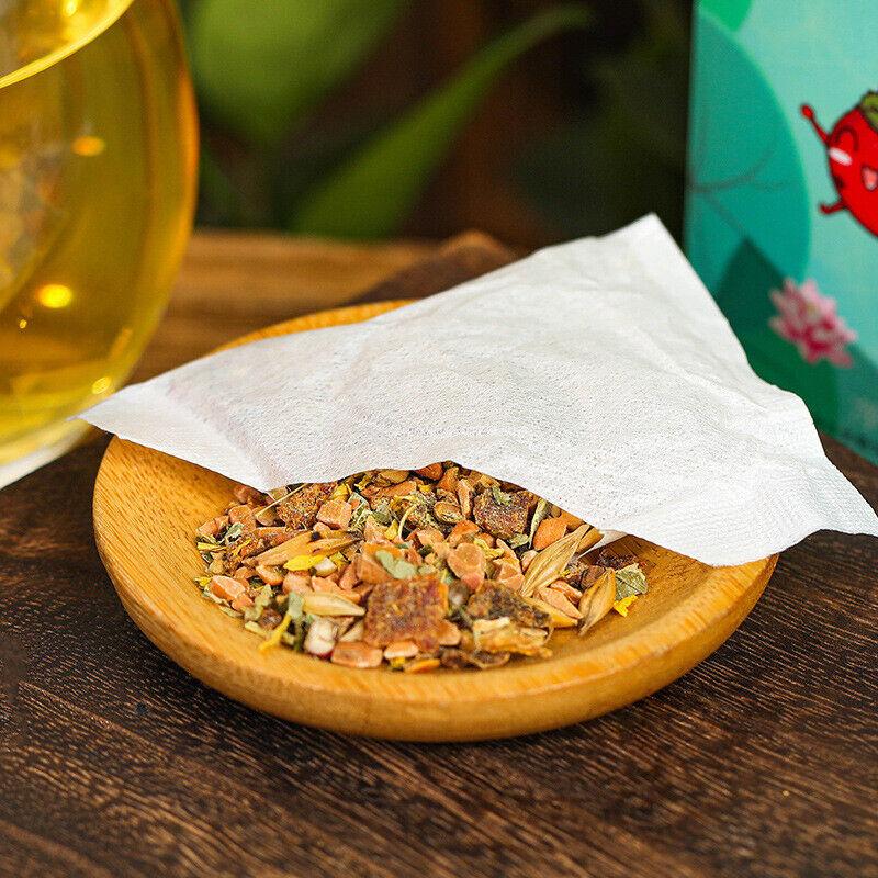 HelloYoungTea 150g Lemon Hawthorn Lotus Leaf Tea Non-fat Flow Tea Bags Infusion Healthy Tea