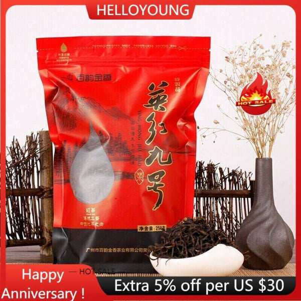 HelloYoungTea Yingde Black Tea Premium Grade China Gongfu Tea Yinghong No.9