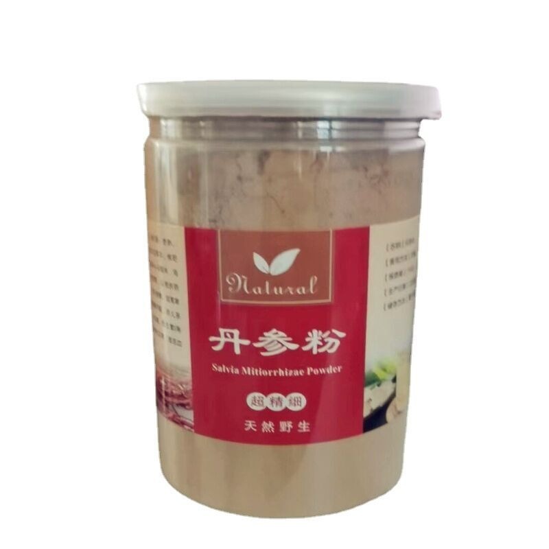HelloYoung Organic Wild Danshen Powder Dan Shen Herbal Medicine Chinese Salvia Miltiorrhiza Main image