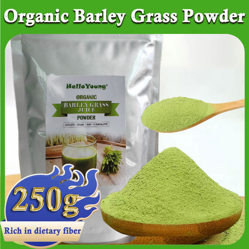 HelloYoung Barley grass powder original barley grass powder willy ong Rich in Immune Vitamin, Fibers, Minerals, Antioxidants and Protein