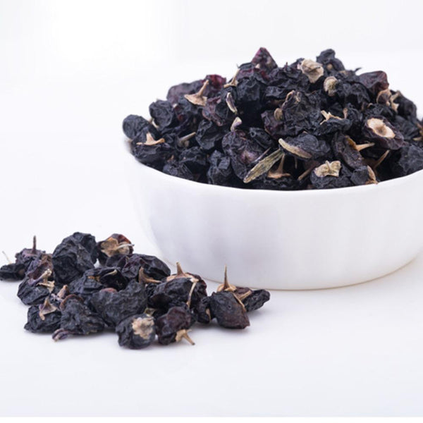 HelloYoungTea Dried Goji Berry Wild Black Wolfberry Herbal Tea Chinese Superfood