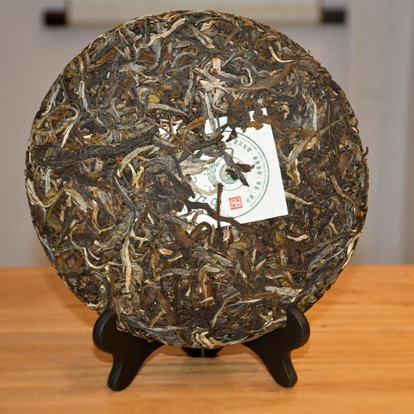 2020 High-Mountain Old Ban Zhang Raw Pu-erh Ancient Tree Natural Sheng Pu-erh Tea Cake 357g 2020年高山老班章生普洱 古树天然生普洱茶饼 357克