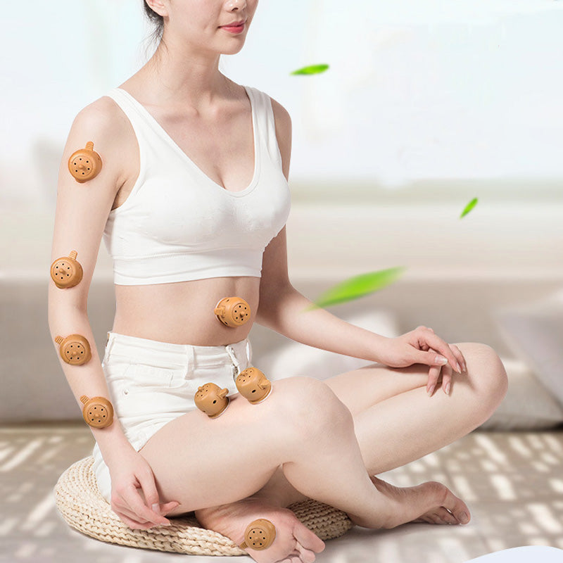 Moxibustion Box Chinese Moxa Sticks Burner Heating Acupuncture Point Chinese Therapy Women Gynaecopathia Mini Moxa Tube Main image