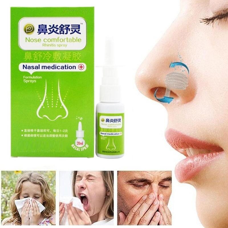 Nasal Sprays Chronic Rhinitis Sinusitis Spray Chinese Traditional Medical Herb Spray Rhinitis Treatment Nose Care Products Secondary image