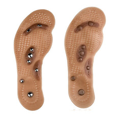 Body Detox Slimming Magnetic Foot Acupuncture Point Therapy Insole Cushion Massager Brioche Comfort Massage Shoe Pads Therapy