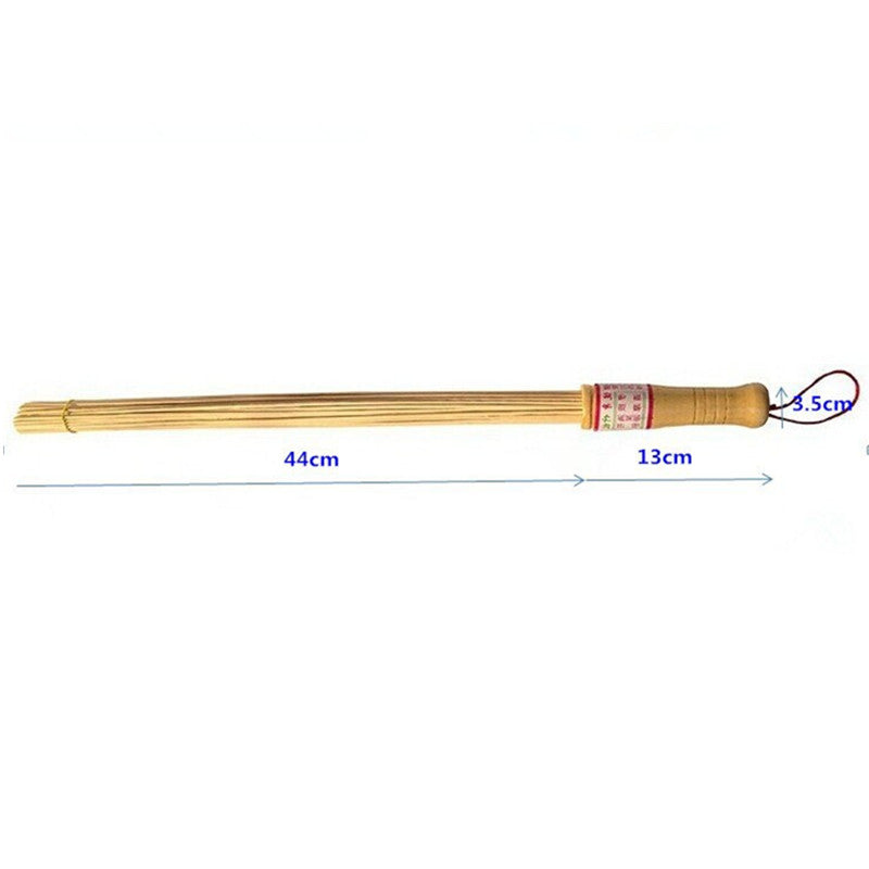 1pc Natural Bamboo technology massage tools waist let hammer stick sticks fitness pat environmental health care high quality Secondary image