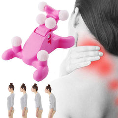 Cervical Neck Traction Massage pillow ruff support 3d neck massager Relaxation Pain Relief Back Stretching Relax Neck Massager