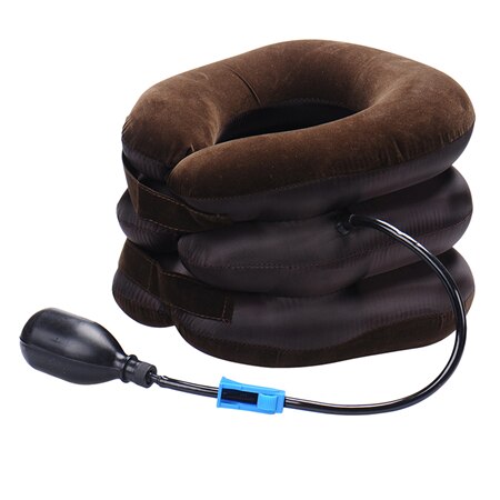 neck massage Inflatable collar to relieve neck muscles, reduce headaches, mild stretching of the cervical spine.