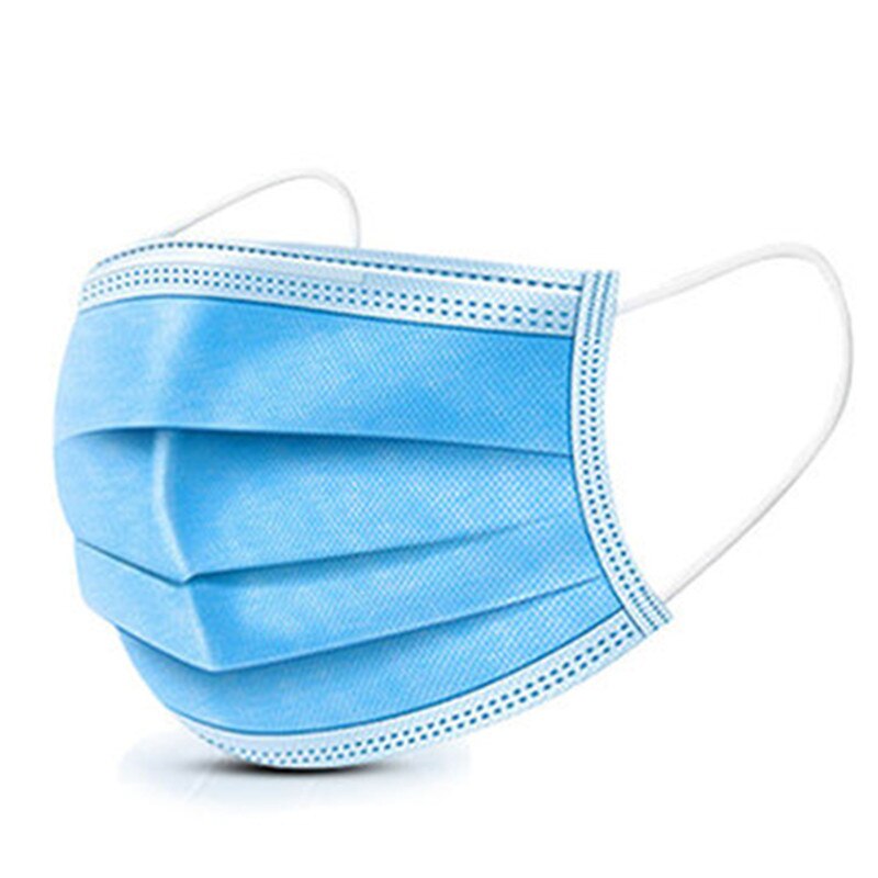 Anti-Dust Dustproof Disposable Earloop Face Mouth Masks Facial Protective Cover Masks 50pcs