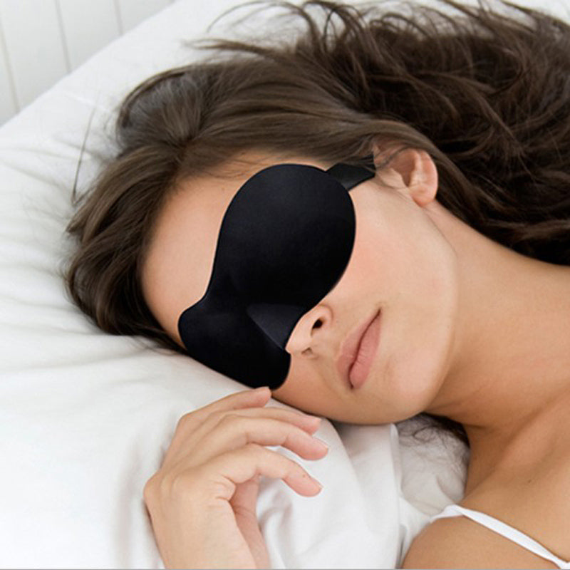 3D Sleep Mask Natural Sleeping Eye Mask Eyeshade Cover Shade Eye Patch Women Men Soft Portable Blindfold Travel Eyepatch 1Pcs Secondary image
