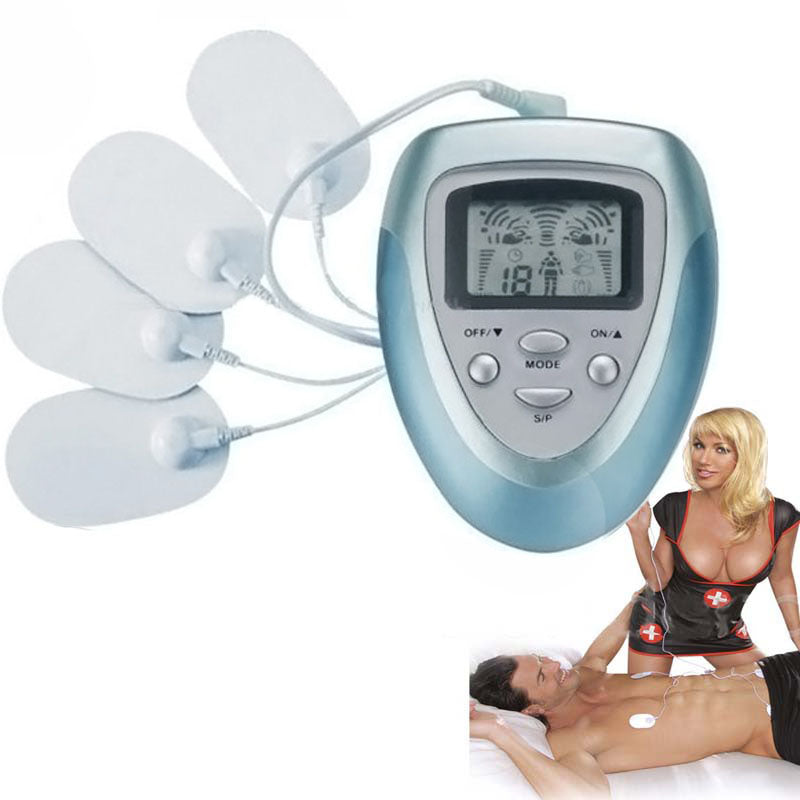 Therapy Body Care Slimming Massager Vibrator Belt Muscle Massager Electronic Pulse Burn Fat Relaxation Massage LCD Screen