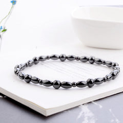 Magnetic Slimming Anklet Bracelet Black Gallstone Weight Loss Stimulating Acupoints Therapy Fat Burning Health Care