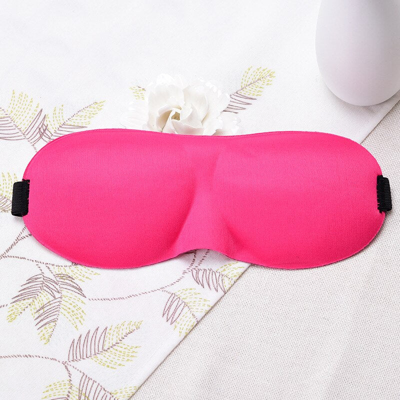 3D Sleeping eye mask Aid Eye Mask Cover Patch Paded Soft Sleeping Mask Blindfold Eye Relax Massager Beauty Tools