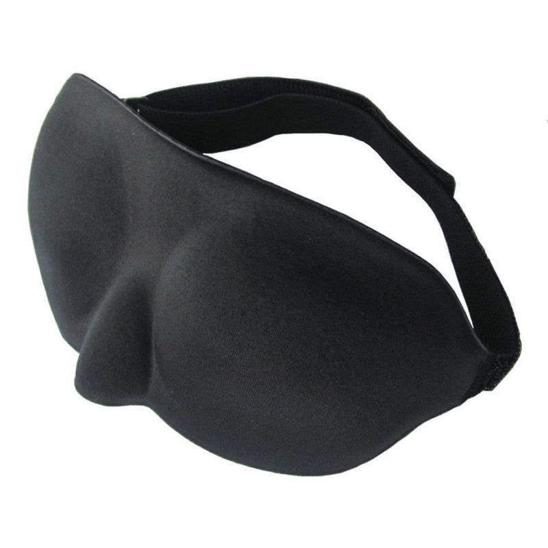 3D Sleeping eye mask Aid Eye Mask Cover Patch Paded Soft Sleeping Mask Blindfold Eye Relax Massager Beauty Tools Secondary image