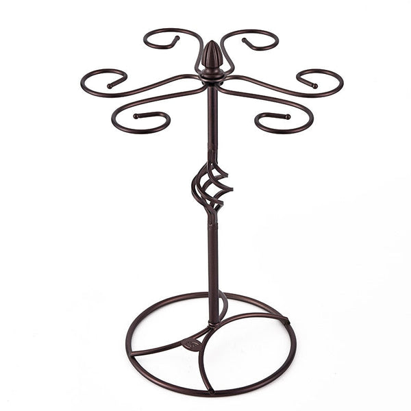 Creative Metal Wine Rack Hanging Wine Glass Holder Bar Stand Bracket Display Stand Bracket Decor