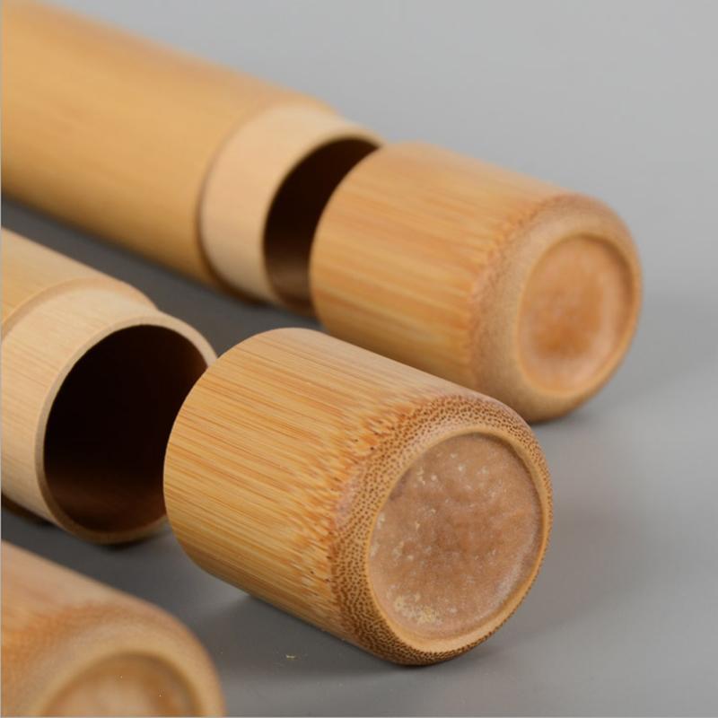 3 Size Handmade Bamboo Tea Canister Spice Caddy Storage Box Organizer Tea Leaves Storage Bottle Tubes Spice Jars A05 Secondary image