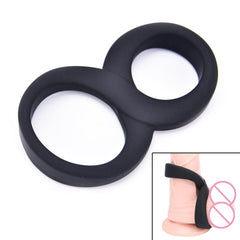 Silicone Reusable Condom Soft Dick Ring Male Penis Extension Sleeves Condoms For Men Contraceptive Condoms Adult Sex Toys