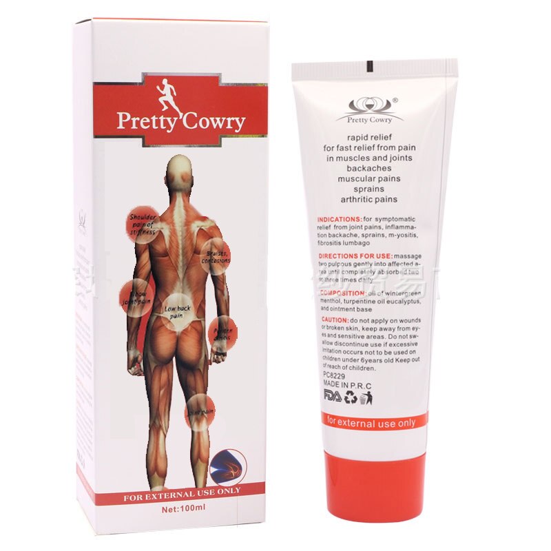 New Massage Cream Relief Pain In Muscles And Joints Essential Oils Muscle Pain Ointment Essential Oils Muscle Pain Injured 3pcs Secondary image