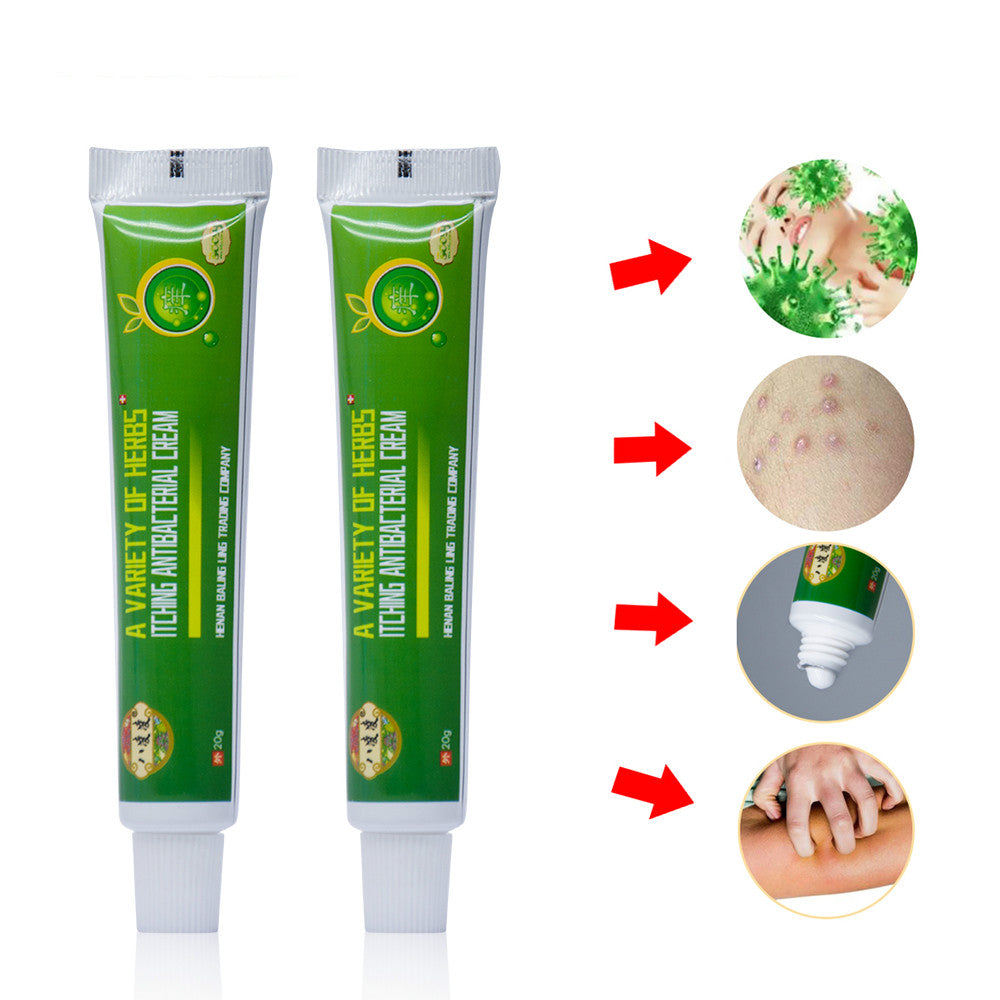 1Pcs Anti-itch Cream Pain Removal Eczema Psoriasis Ointment Dermatitis Chinese Herbal Medical Plaster Health Care Secondary image