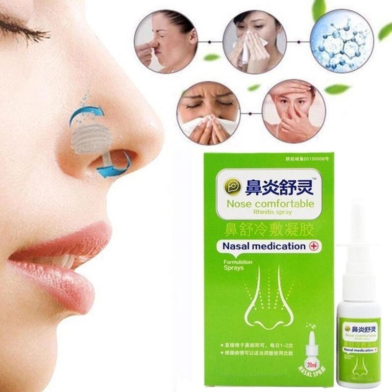Nasal Sprays Chronic Rhinitis Sinusitis Spray Chinese Traditional Medical Herb Spray Rhinitis Treatment Nose Care Products Main image