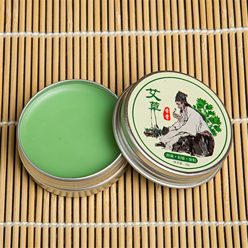 Chinese Medicine Herbal Moxa Moxibustion Cream Ointment Balm Relief Arthritis Neck Body Pain Health Care Tsao Mugwort 5pcs/lot