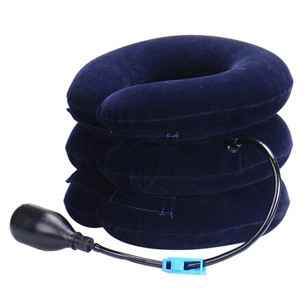 neck massage Inflatable collar to relieve neck muscles, reduce headaches, mild stretching of the cervical spine.