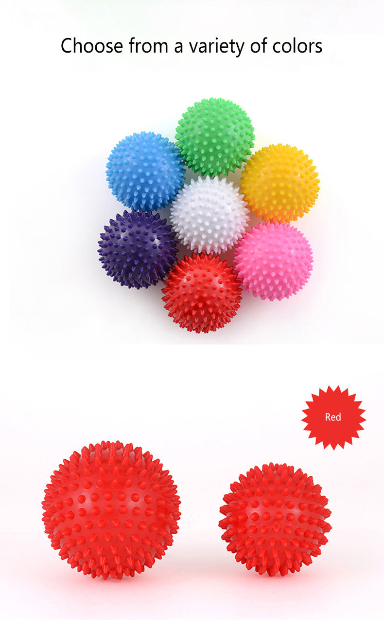 7cm 9cm Durable PVC Spiky Massage Ball Trigger Point Sport Fitness Hand Foot Pain Relief Plantar Fasciitis Reliever Hedgehog