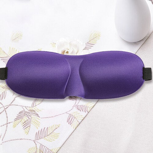 3D Sleep Mask Natural Sleeping Eye Mask Eyeshade Cover Shade Eye Patch Women Men Soft Portable Blindfold Travel Eyepatch 1Pcs