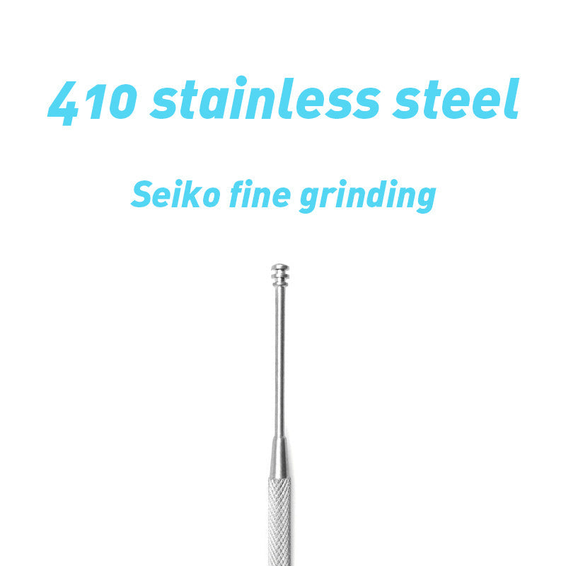 Earpick Wax Remover Curette Removal Ears Spoon Cleaning Tools Anti-slip Ear Pick Ear Cleaner Tool Health Care Main image