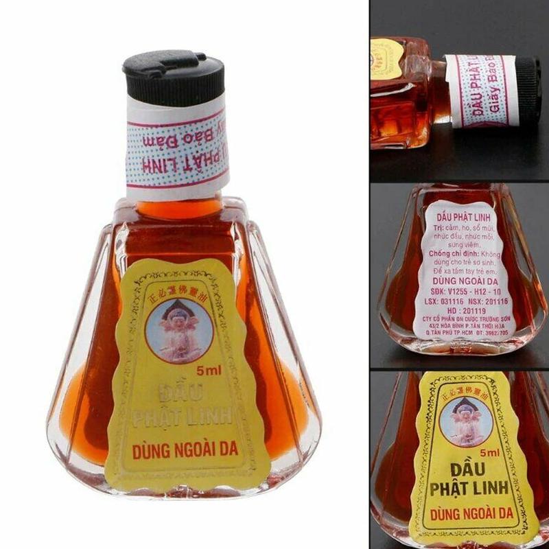 Vietnam Herbal Tiger Balm Buddha Ointment Oil For Arthritis Headache Toothache Stomachache Cold Dizziness Back Pain Relief 1PCS