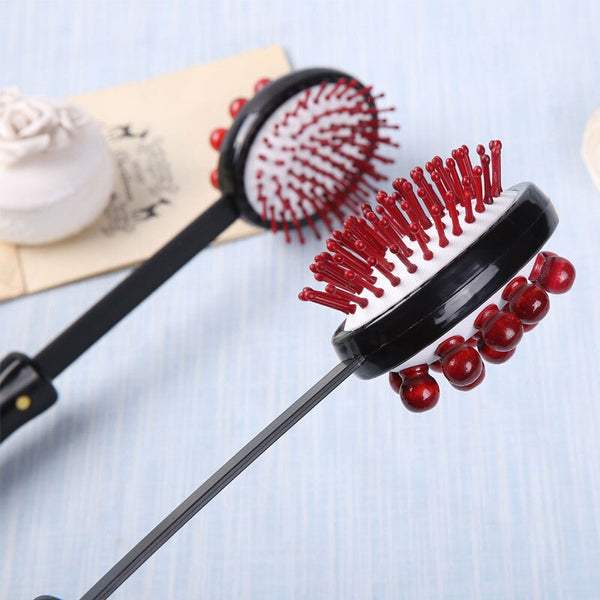 Back Knock Massage Hammer Stress fatigue Relief Handle Wood Scratcher Relaxing Massager Stick Body Health Care Tool