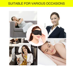 1Pcs 3d eyeshade Sleep Masks Relaxing Sleeping Eye Mask Eyeshade Cover Shade Soft Portable Blindfold Travel Eye patch