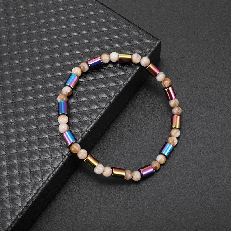Weight Loss Magnet Anklet Colorful Stone Magnetic Therapy Bracelet Anklet Weight Loss Product Slimming Health Care jewelry