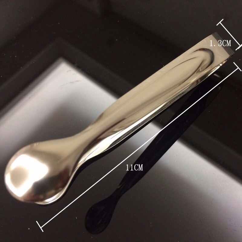 1pc Coffee Sugar Clip Stainless Steel Tweezer Mini Clamp Tong Clips Coffee Ice Cube Little Tea Clips Hot Kitchen Bar Tool Supply Main image