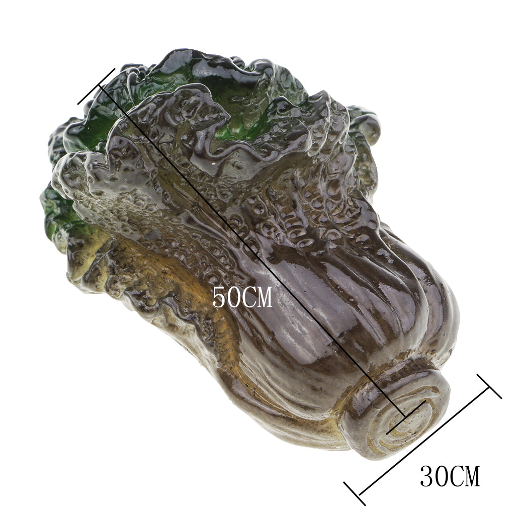 Resin Discoloration Tea Pet Cabbage Shaped Tea Tray Accessories Tea Ceremony Main image