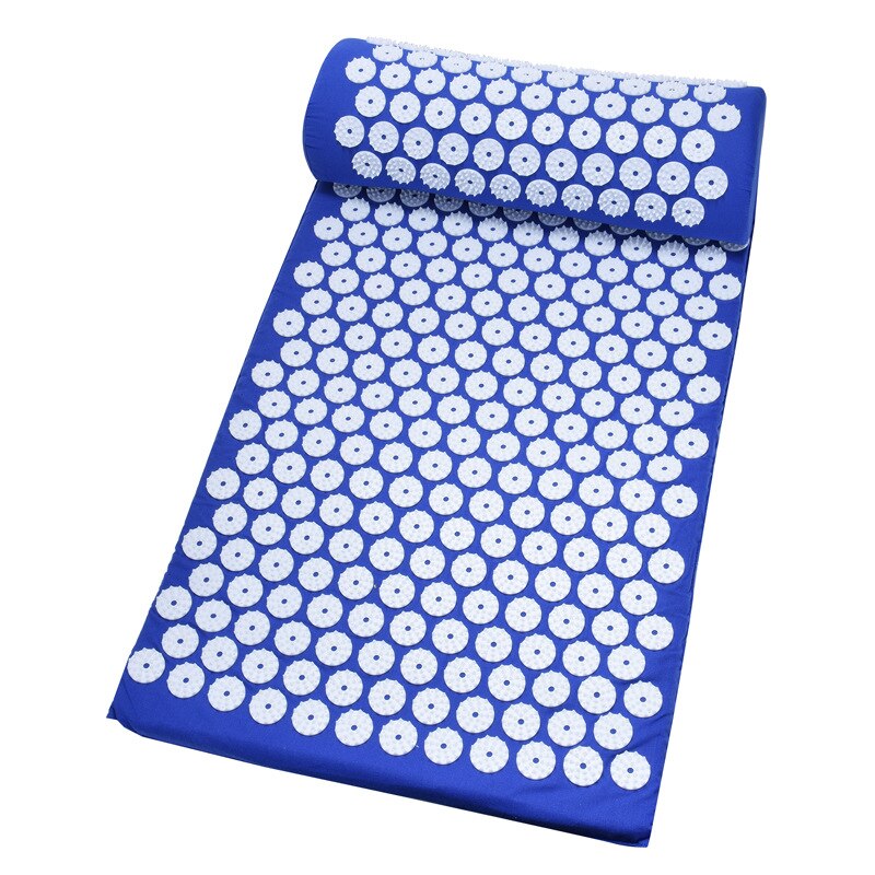 Massager Cushion Acupuncture Sets Relieve Stress Back Pain Acupressure Mat/Pillow Massage Mat Rose Spike Massage and Relaxation