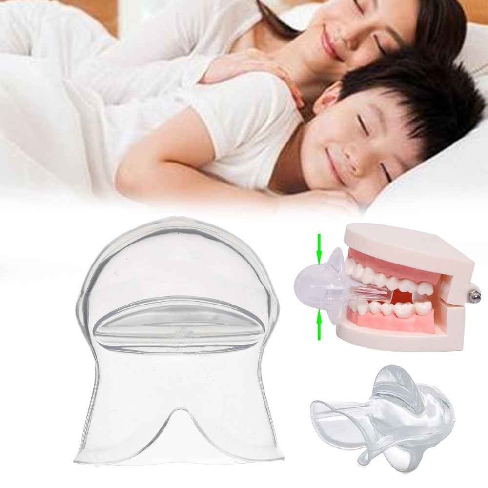 Health Care Silicone Anti Snoring Tongue Retaining Device Snore Solution Sleep Breathing Apnea Night Guard Aid Stop Snore Sleeve Main image